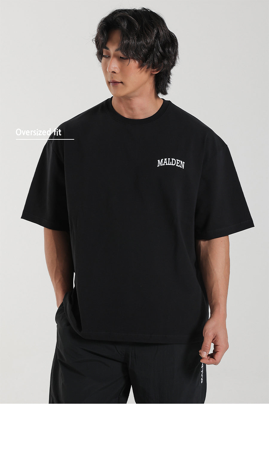 Lettering Oversized T-Shirt