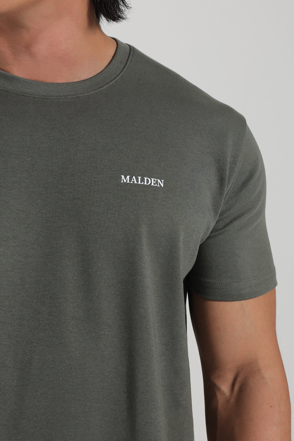 Basic Semi-Oversized Logo T-Shirt