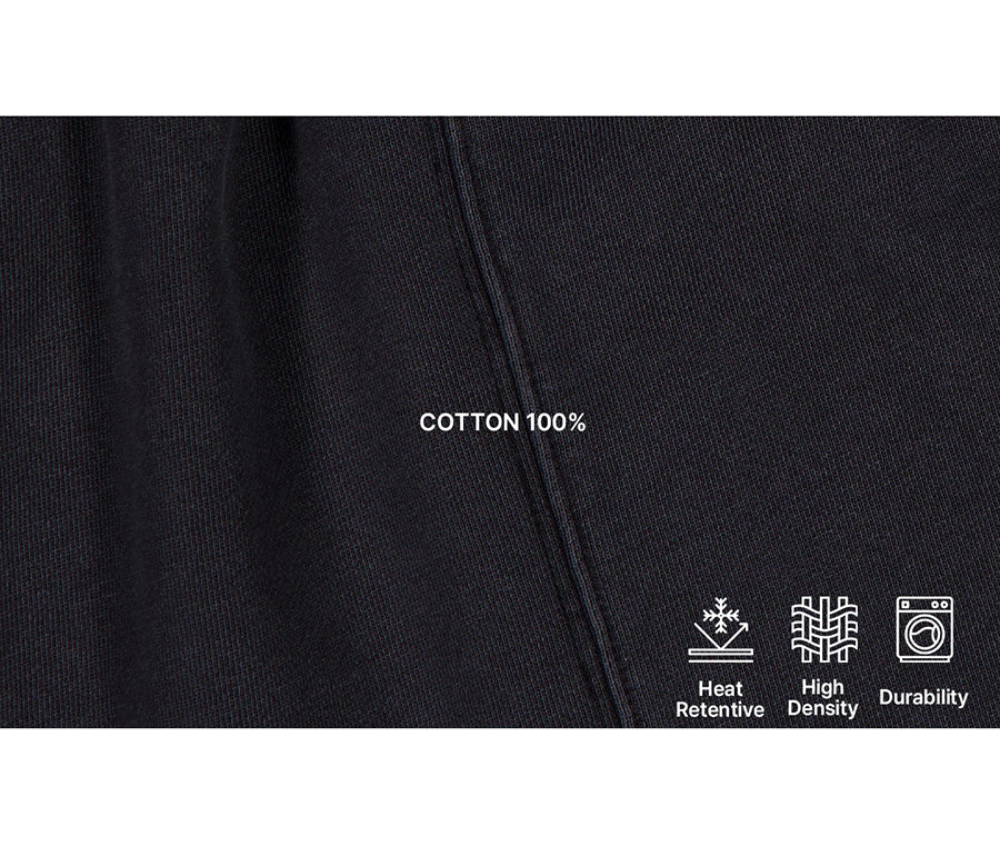 Pigment Vertical Bermuda Sweat Shorts 9"