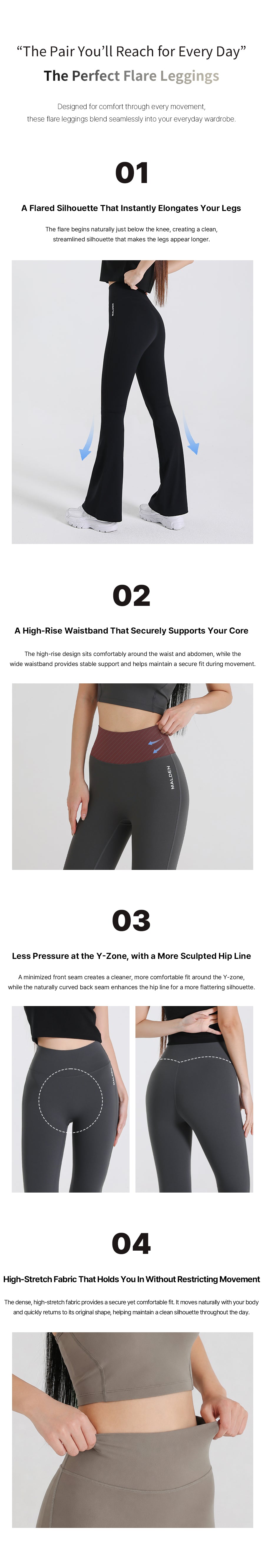 High Tension Flared Leggings