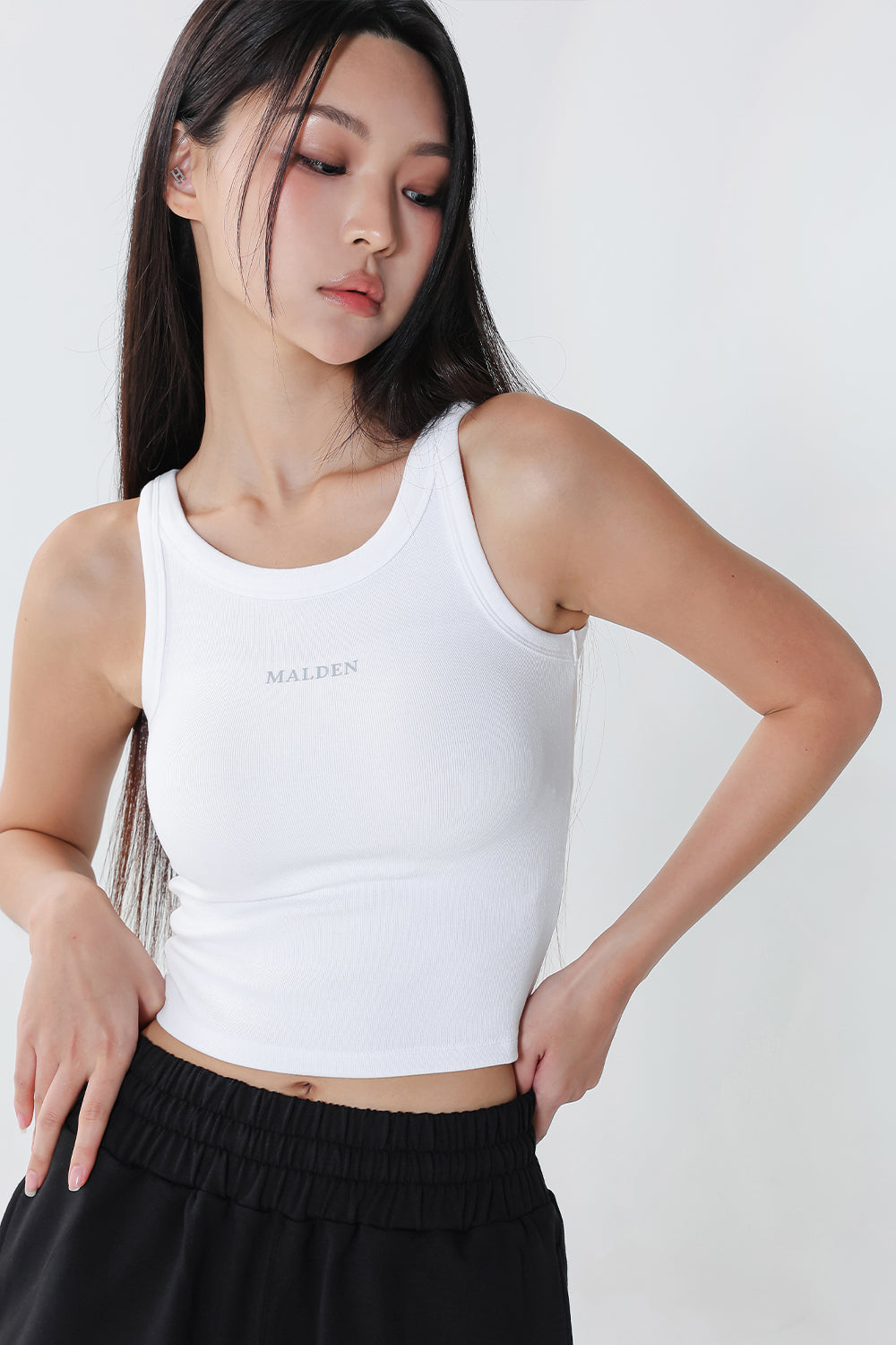 Ribbed Crop Tank