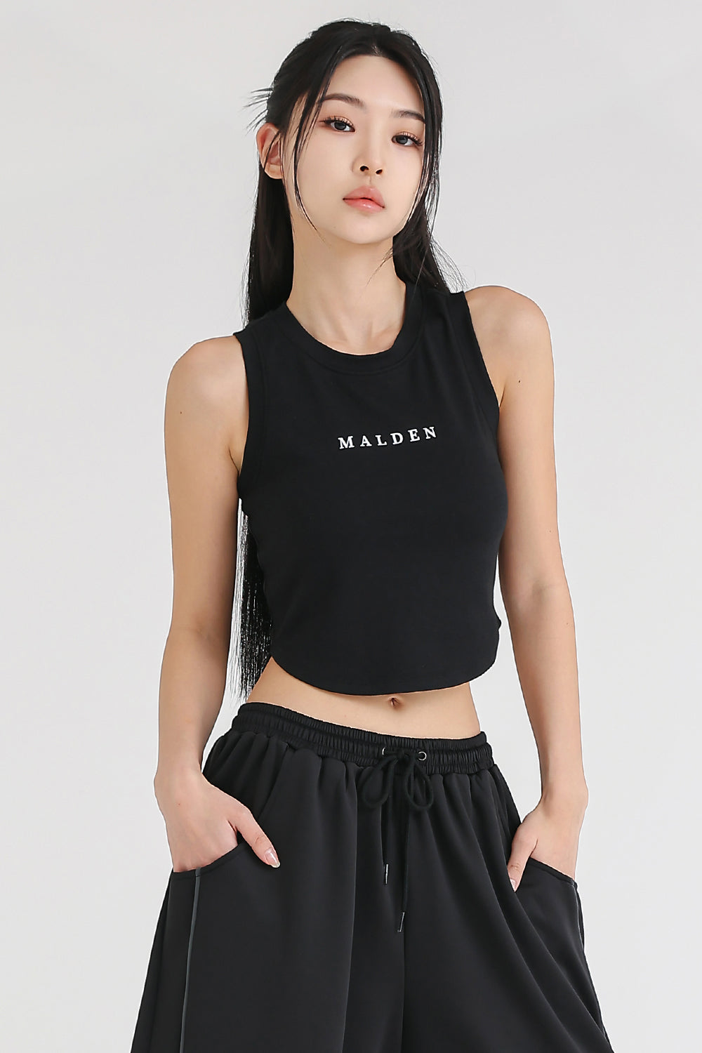Steady Lettering Crop Tank