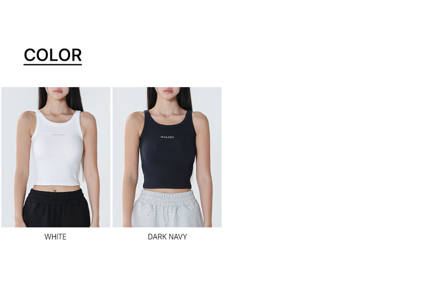 Ribbed Crop Tank