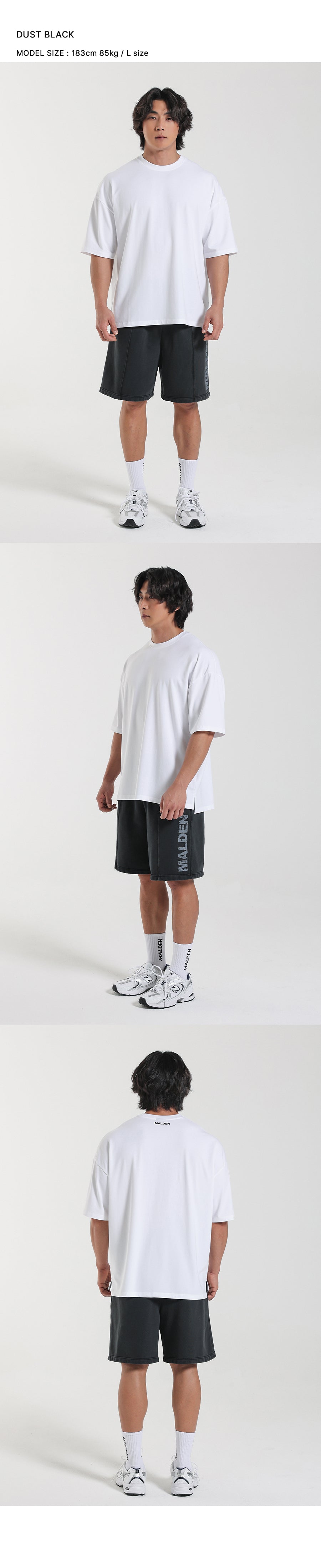 Pigment Vertical Bermuda Sweat Shorts 9"