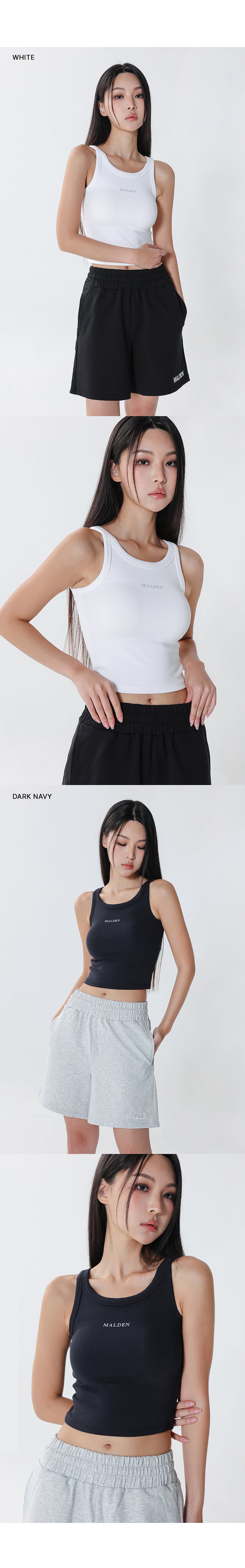 Ribbed Crop Tank