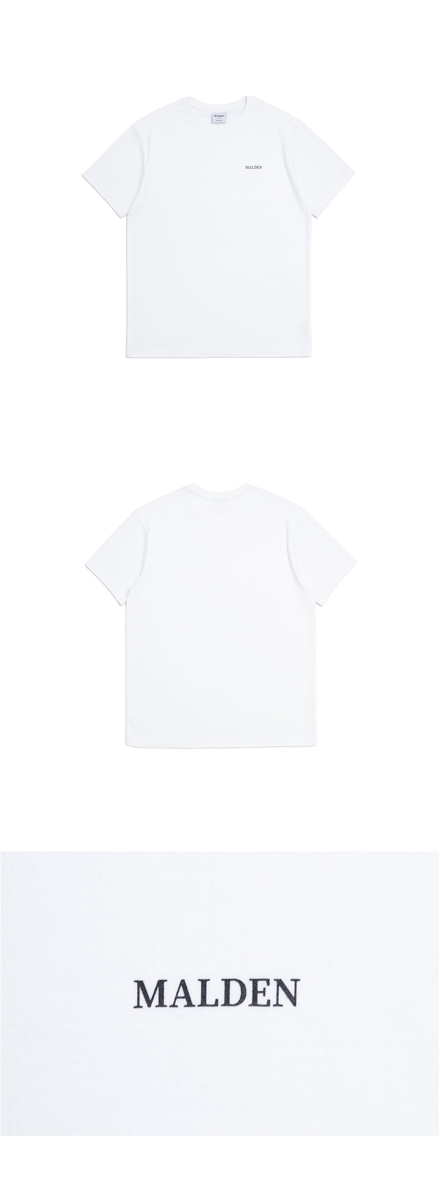 Basic Semi-Oversized Logo T-Shirt