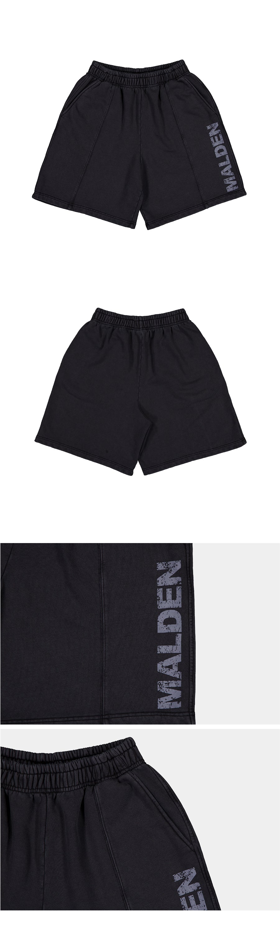 Pigment Vertical Bermuda Sweat Shorts 9"